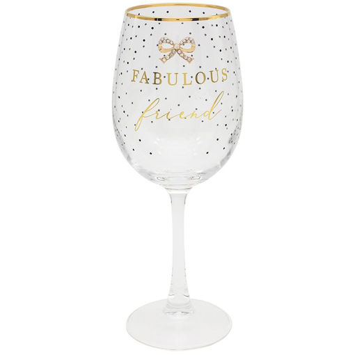 Picture of FAB FRIEND WINE GLASS